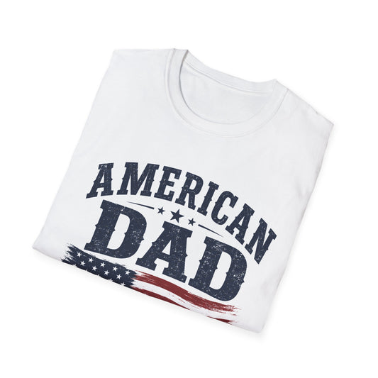 American Dad 1776–2026™ Patriotic Father's Day T-Shirt