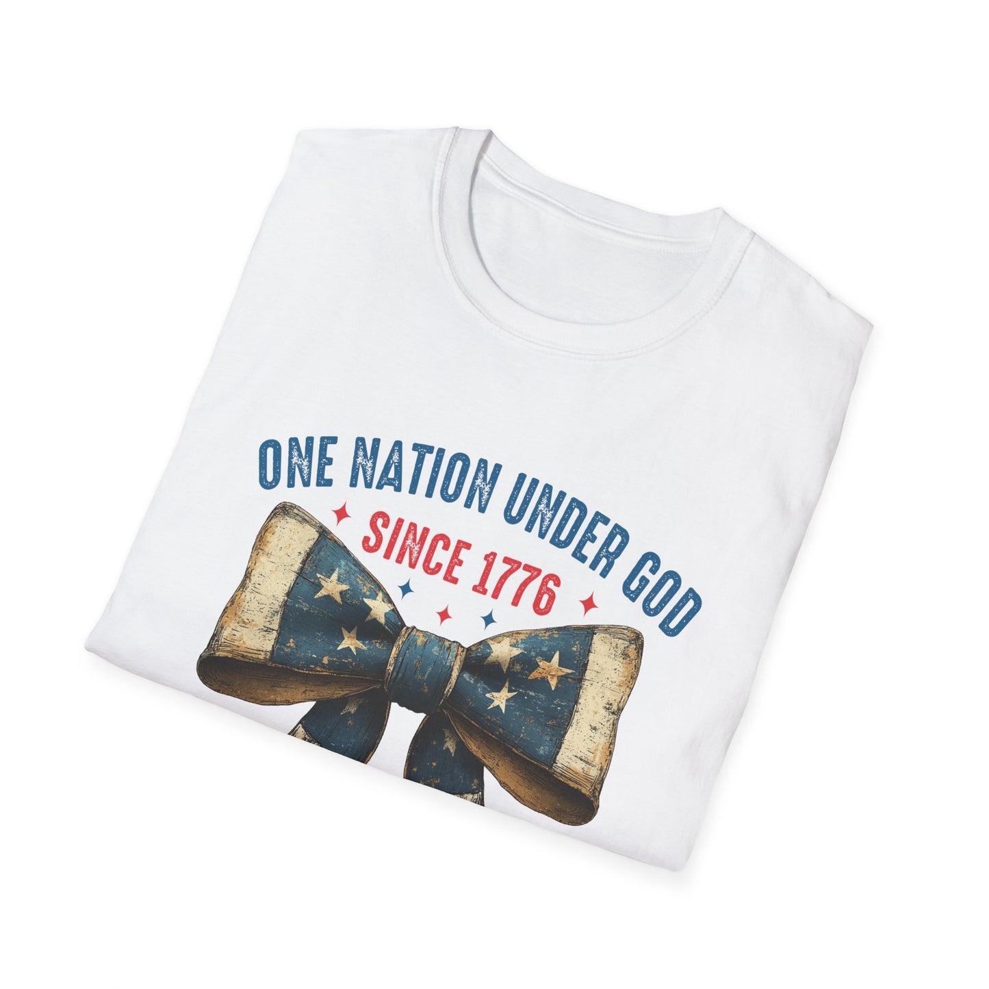 One Nation Under God Christian Patriotic T-Shirt | Since 1776 Faith & Freedom Tee